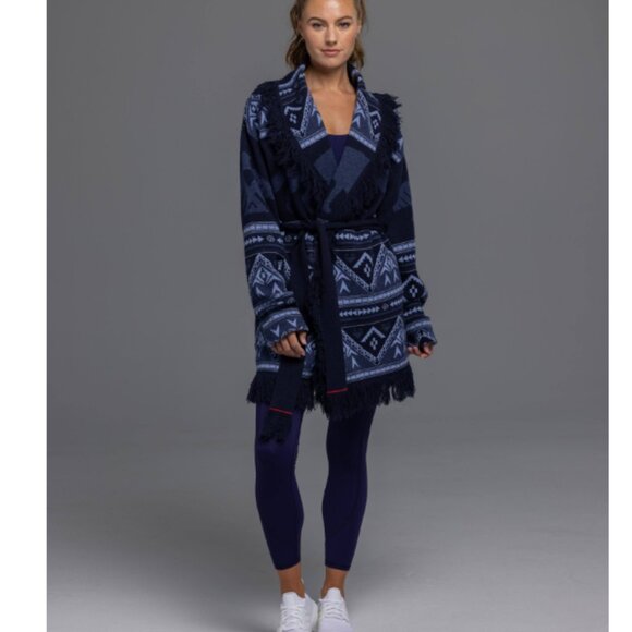 NEW Greyson LUXORY Cashmere Wool Wolf Canyon Belted Cardigan $530 RETAIL 2510 - Picture 11 of 11